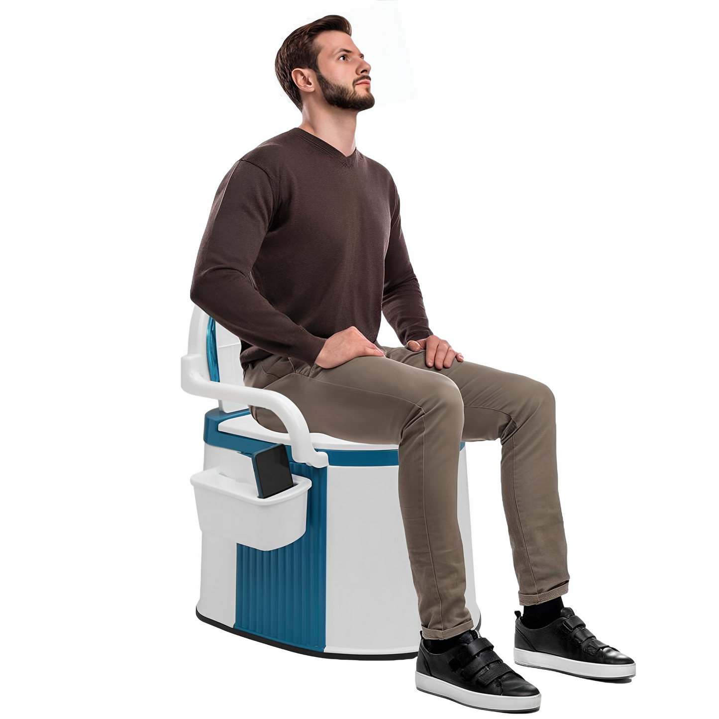 Outdoor and Indoor Portable Toilet – Comfortable Design for Seniors & Adults