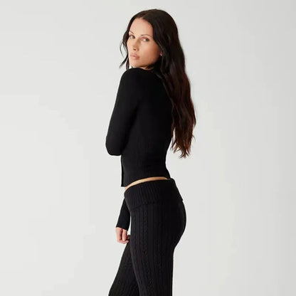 Mia  - Classic Cardigan For Women