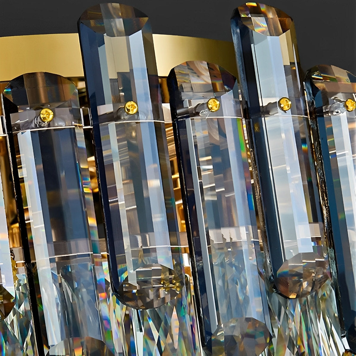 Modern Round Luxury Crystal Ceiling Lights