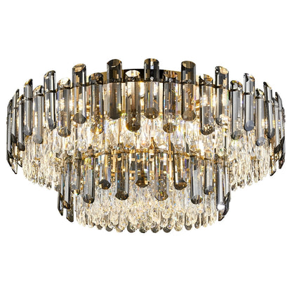 Modern Round Luxury Crystal Ceiling Lights