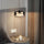Modern Minimalist Chandelier Glass Brass Bedside Lighting