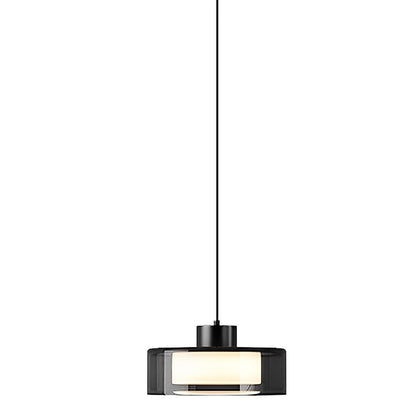 Modern Minimalist Chandelier Glass Brass Bedside Lighting