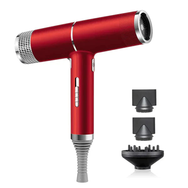 Professional Ionic Hair Dryer – 110,000 RPM High-Speed Anion Blow Dryer with Diffuser & Nozzles