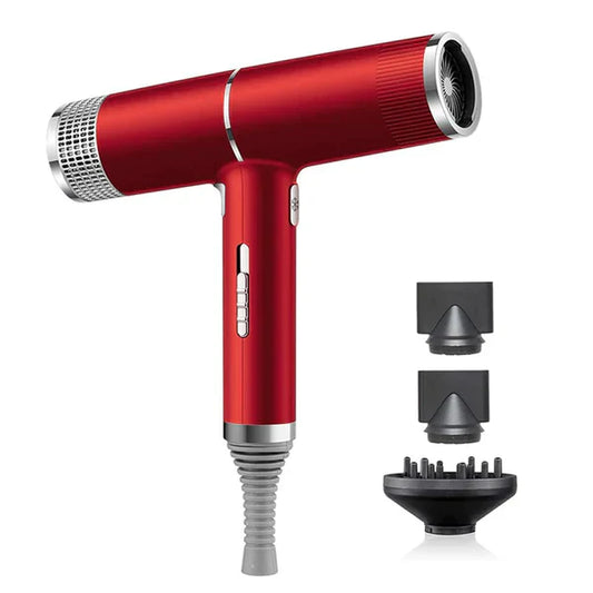 Professional Ionic Hair Dryer – 110,000 RPM High-Speed Anion Blow Dryer with Diffuser & Nozzles