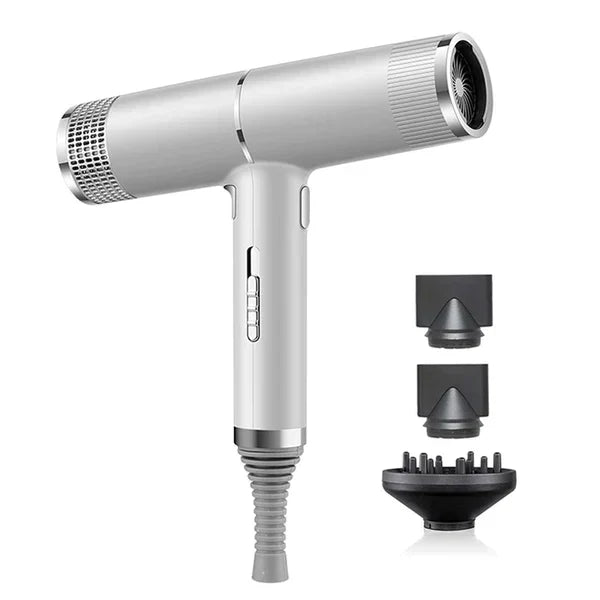 Professional Ionic Hair Dryer – 110,000 RPM High-Speed Anion Blow Dryer with Diffuser & Nozzles