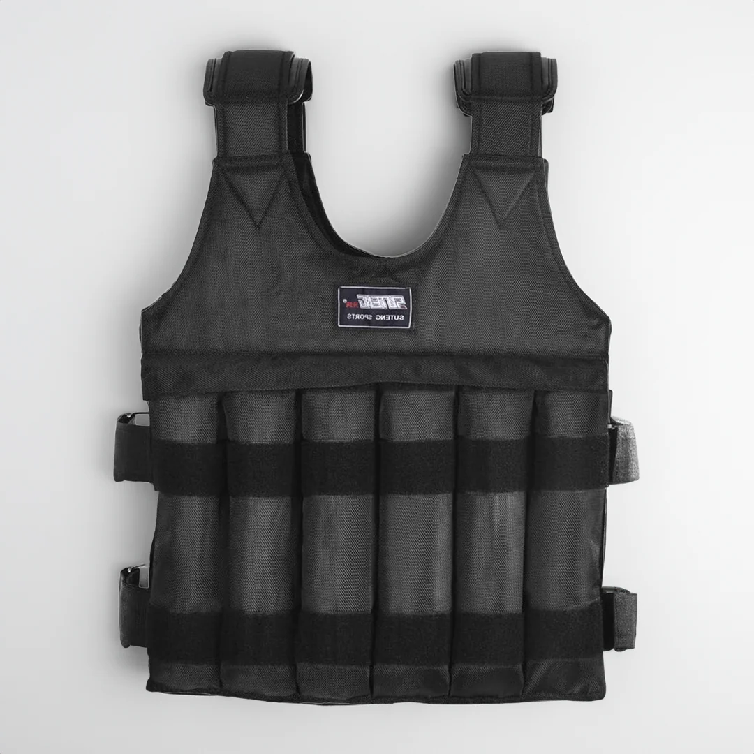 110 lb Adjustable Workout Weight Vest – Strength & Cardio Training