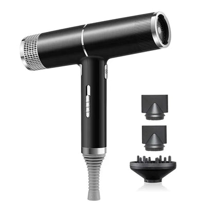 Professional Ionic Hair Dryer – 110,000 RPM High-Speed Anion Blow Dryer with Diffuser & Nozzles