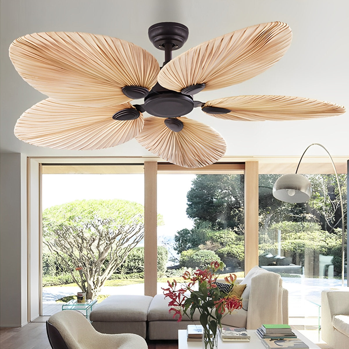 Palm Leaf  Ceiling Fan