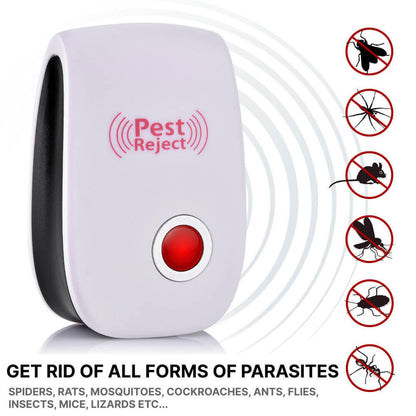 Ultrasonic Pest Repeller – Plug-In Insect & Rodent Repellent for Indoor Use