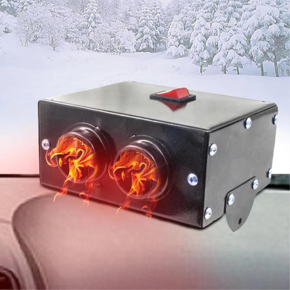 Powerful 12V Car Space Heater – Portable Window Defroster for Winter Driving
