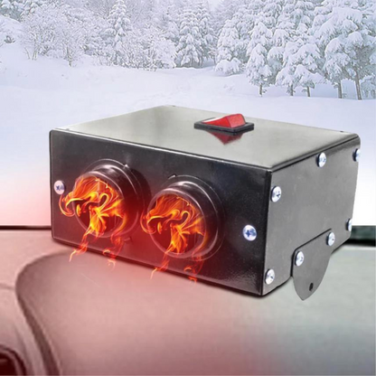 Powerful 12V Car Space Heater – Portable Window Defroster for Winter Driving