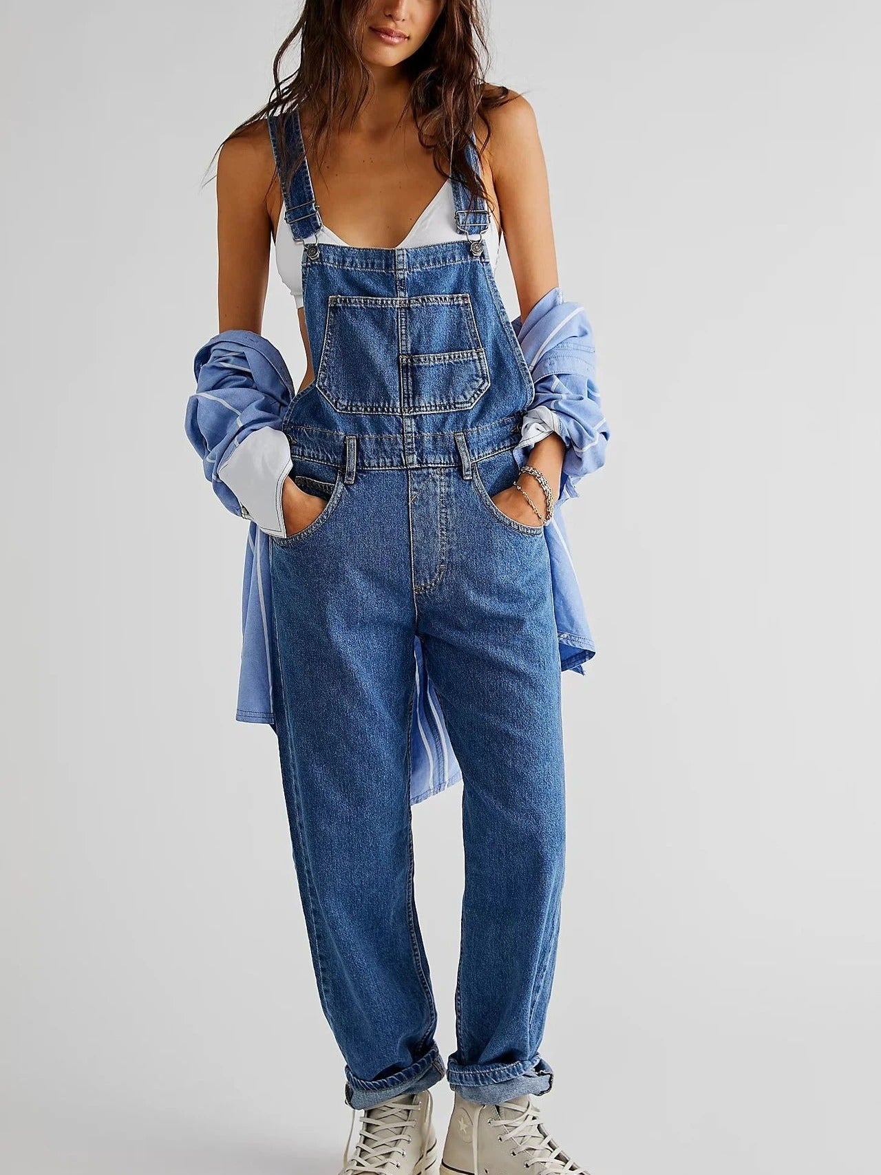 Rhea - Jeansjumpsuit für Damen