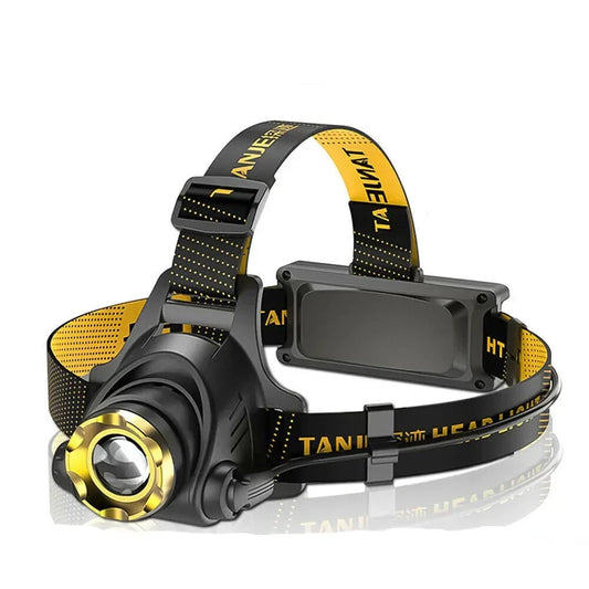 990000LM LED Rechargeable Headlamp – Zoomable Tactical Head Torch