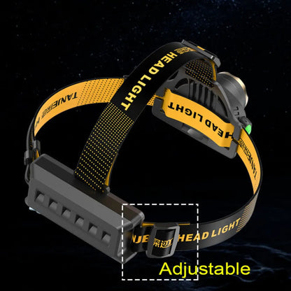 990000LM LED Rechargeable Headlamp – Zoomable Tactical Head Torch