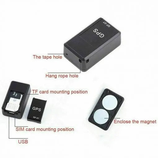 Mini Magnetic GPS Tracker – Real-Time Car & Vehicle Locator