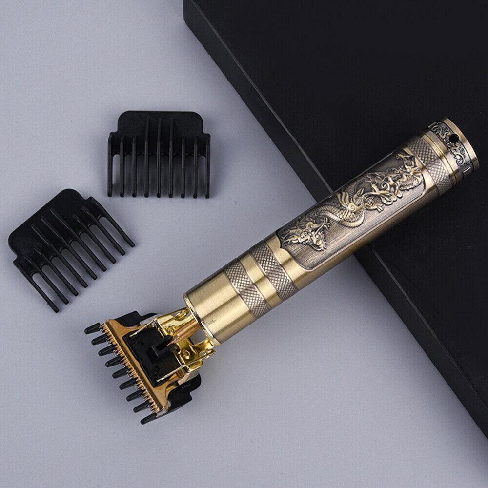 Rechargeable Professional T-Blade Barber Set | Cordless Barber Clippers