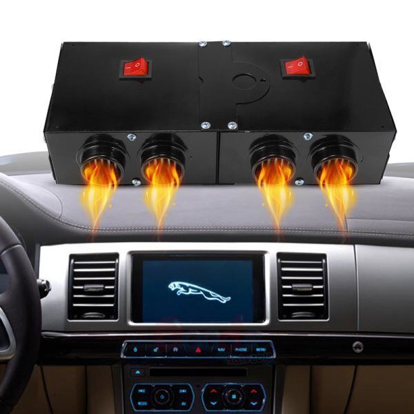 Powerful 12V Car Space Heater – Portable Window Defroster for Winter Driving