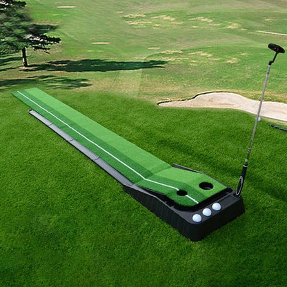 Indoor golf putting green 10' automatische terugkeer oefenmat