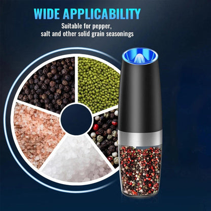 Electric Salt And Pepper Grinder 2 Pack