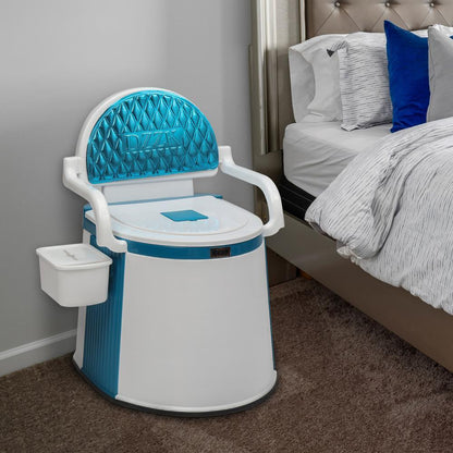 Outdoor and Indoor Portable Toilet – Comfortable Design for Seniors & Adults