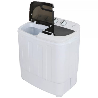 Mini twin-tub wasmachine