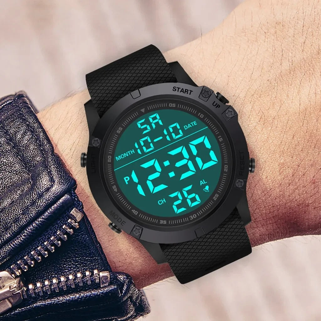 Reloj deportivo digital impermeable para hombre