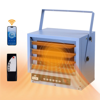Electric Garage Heater – Wall Mounted Shop Heater for Fast, Efficient Heating