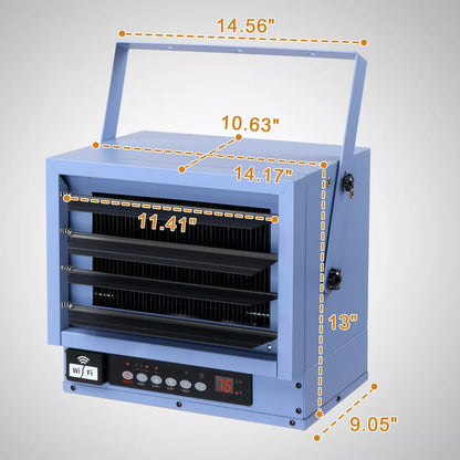 Electric Garage Heater – Wall Mounted Shop Heater for Fast, Efficient Heating