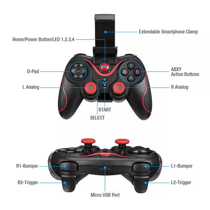 Controlador de juegos móvil para iPhone y Android