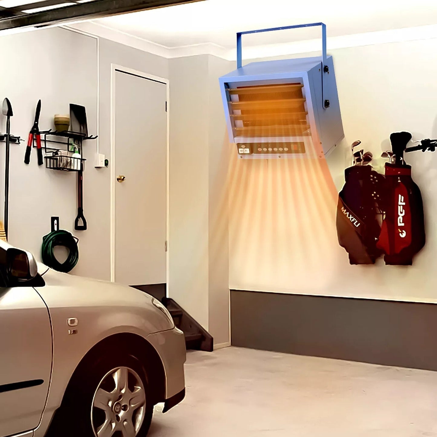 Electric Garage Heater – Wall Mounted Shop Heater for Fast, Efficient Heating