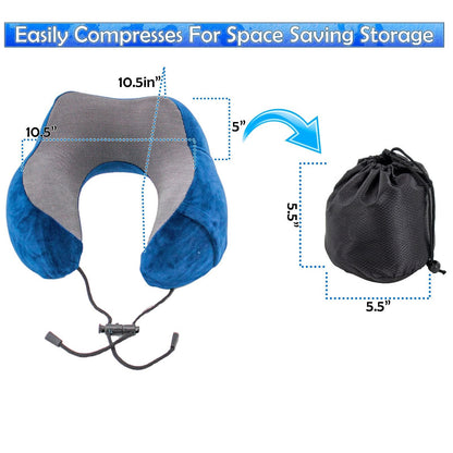 Poduszka podróżna na szyję premium