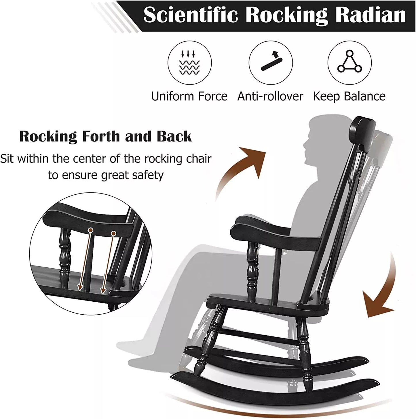 Wood Rocking Chair
