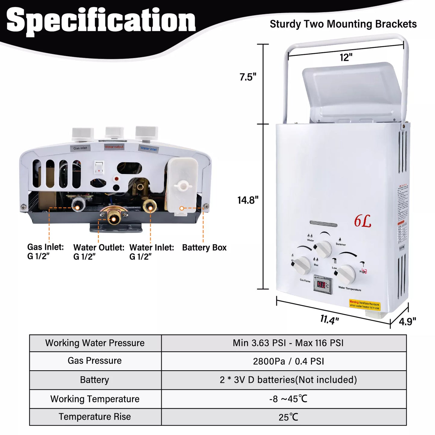 Instant Tankless Heater for Water – High-Efficiency On-Demand Hot Water