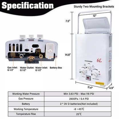 Instant Tankless Heater for Water – High-Efficiency On-Demand Hot Water