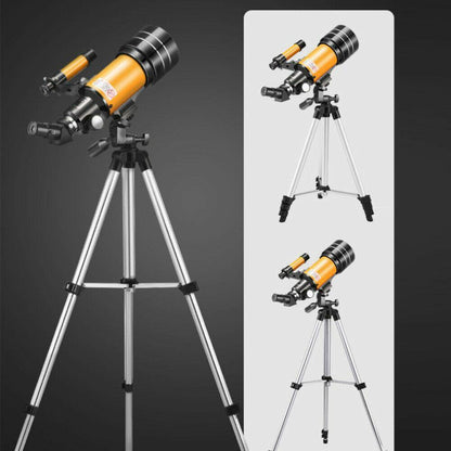 70mm Refractor Telescope for Kids – Beginner Star Gazing Telescope with Adjustable Tripod
