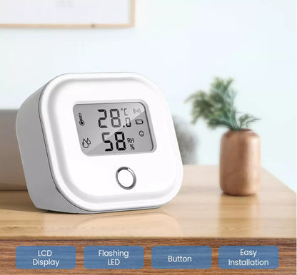 Smart Wifi temperatur- og fuktighetsmåler