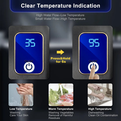 Tankless Water Heater – Instant Hot Water Solution for Showers & Sinks