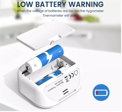 Smart Wifi temperatur- og fuktighetsmåler