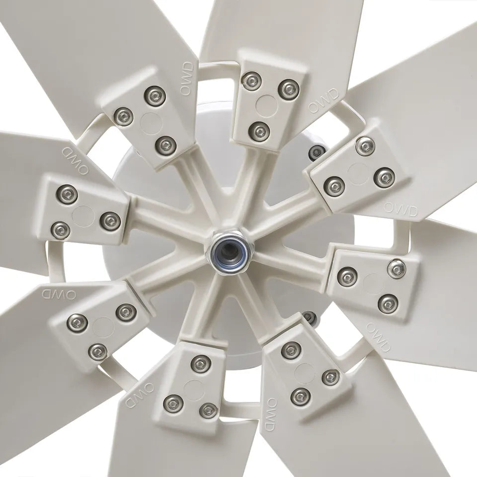 8-bladige windturbine generator voor thuis