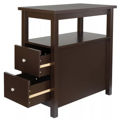 Minimalistische Stoel Zijtafel met Laden