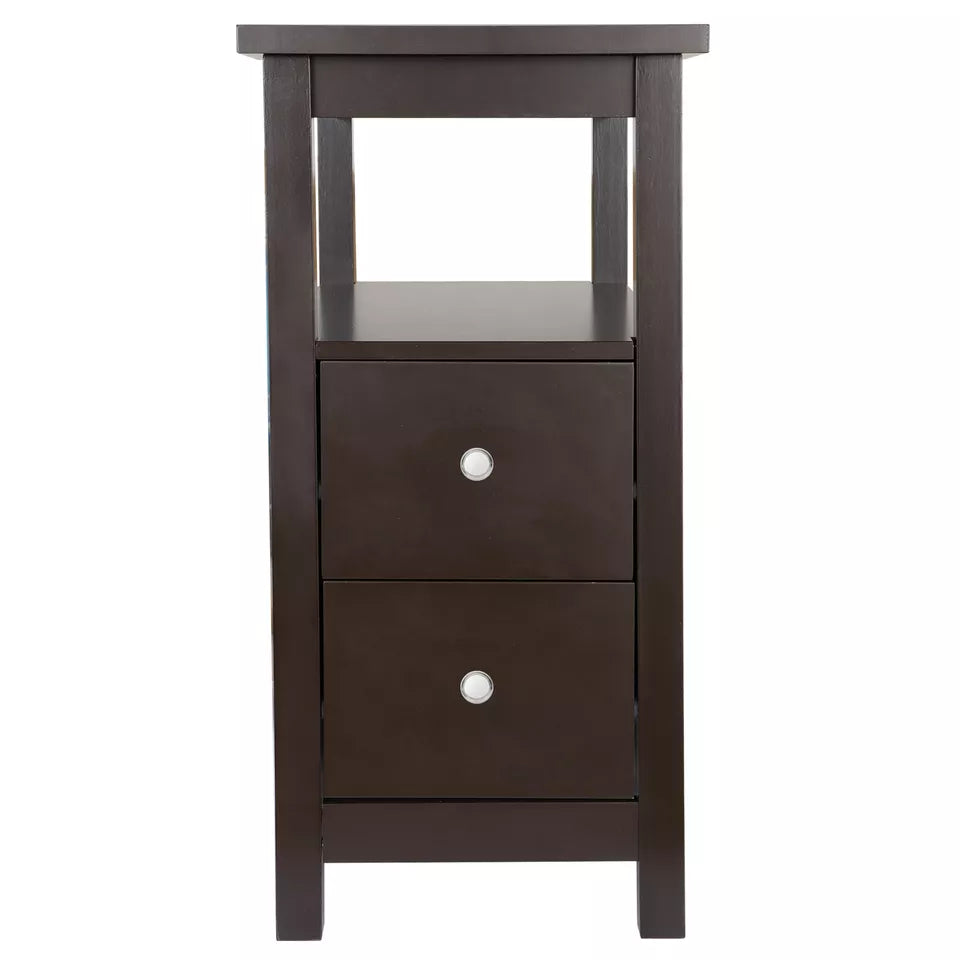Minimalistische Stoel Zijtafel met Laden
