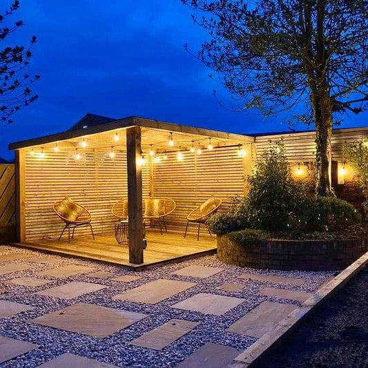 Best Seller LED Plug-in Waterproof Warm White Heavy Duty Outdoor String Lights