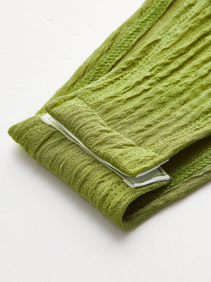 Twist Front One-Shoulder Bodysuit