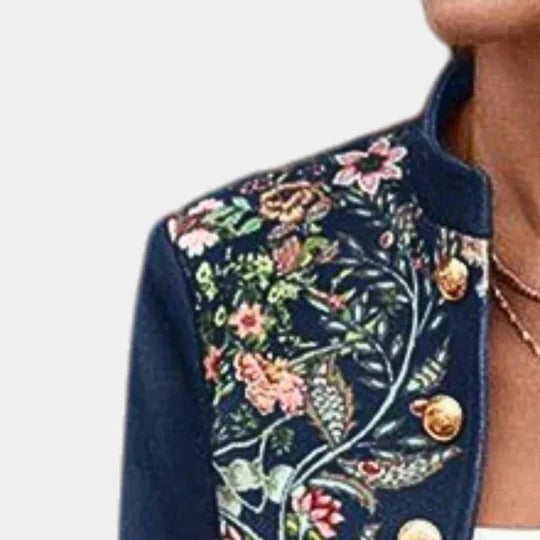 Women's Floral Blazer