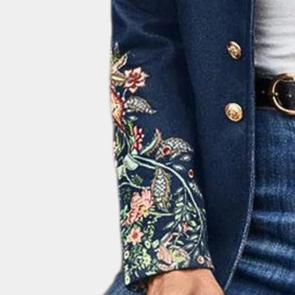 Women's Floral Blazer